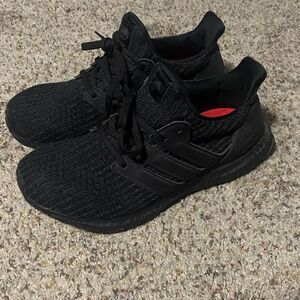 Adidas 4.0 Ultra Boost Men’s Unisex Black Shoes Sneakers size 6.5